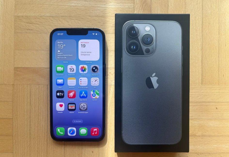 Apple iPhone 13 Pro 128 GB Graphit
